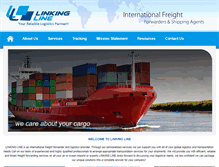 Tablet Screenshot of linkingline.com